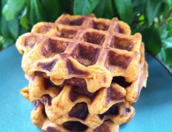 Gaufre Patate douce