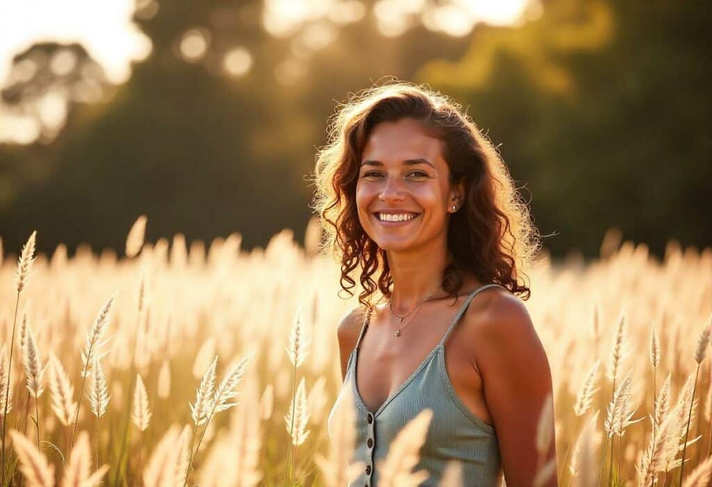 Femme en préménopause